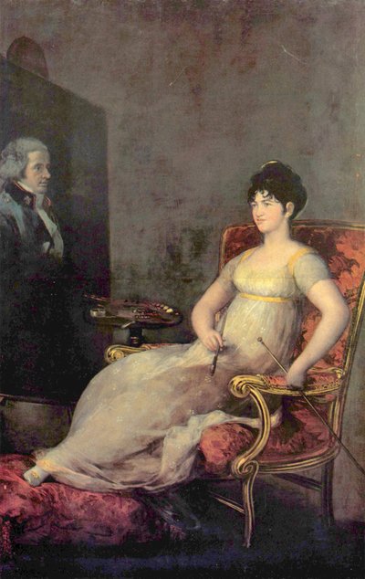 Retrato de María Tomasa Palafox, duquesa de Medina Sidonia y marquesa de Villafranca de Francisco de Goya